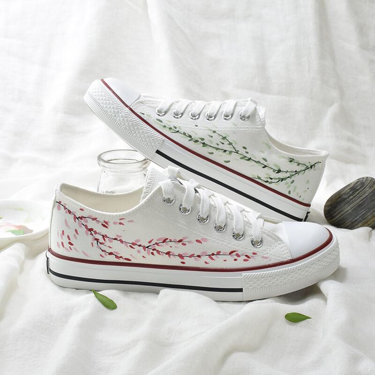 Shoes Are Hand Painted And Pre-order. Each Pair Are Unique. Ship In 4-10 DaysFabric Material: CanvasColor: White Spring High-top Hand Painted Sneakers, Spring Hand-painted High-top Sneakers, Spring Hand Painted Round Toe Sneakers, Hand Painted White Low-top Canvas Shoes, White Hand Painted Low-top Canvas Shoes, Casual Hand Painted Canvas Shoes, Hand Painted Low-top Sneakers For Spring, White Hand Painted Canvas Shoes With Round Toe, Hand Painted Slip-on Sneakers For Spring