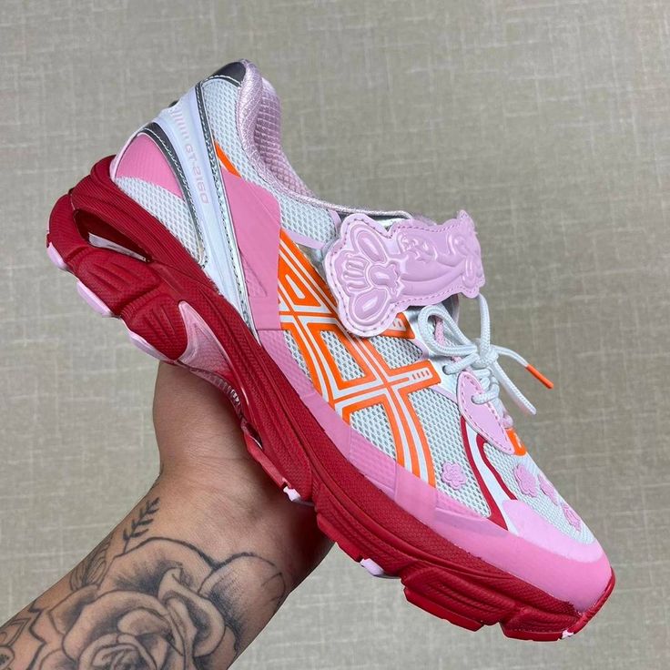 Asics X Cecilie Bahnsen Gt-2160 "Habanero Pink" Women 7. Brand New In Box 1203a525-100 100% Authentic. Fast Shipping All Sales Final Pink Low-top Running Shoes With Vibram Sole, Pink Sports Running Shoes With Vibram Sole, Pink Low-top Running Shoes Medium Fit, Pink Low-top Running Shoes With Medium Fit, Sporty Pink Running Shoes With Vibram Sole, Red Low-top Asics Running Shoes, Pink Running Sneakers With Vibram Sole, Asics Pink Running Shoes For Streetwear, Pink Asics Running Shoes For Streetwear