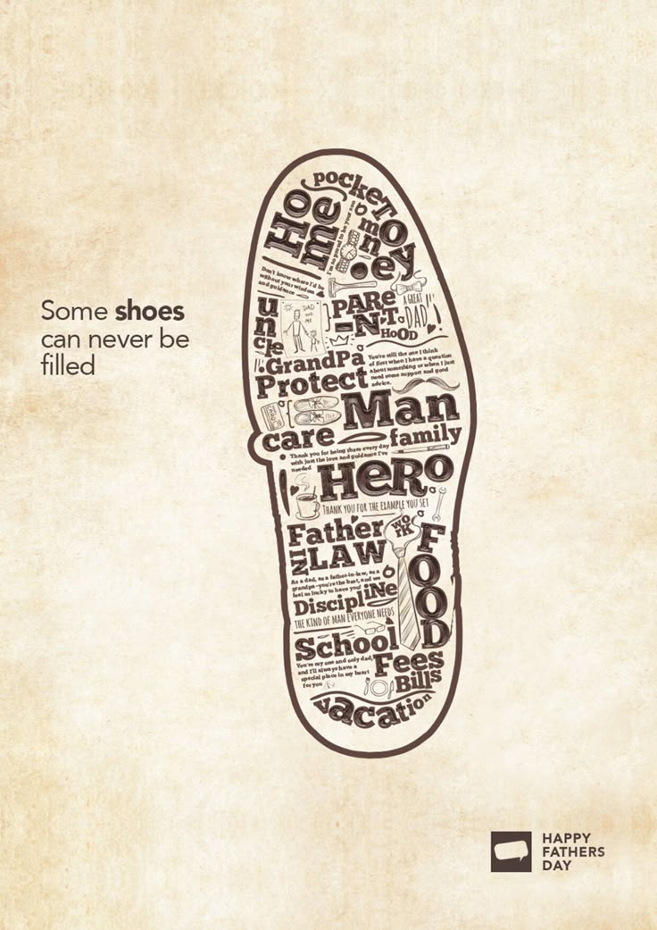 an advertisement for shoes with the words man hero written on it in black and white