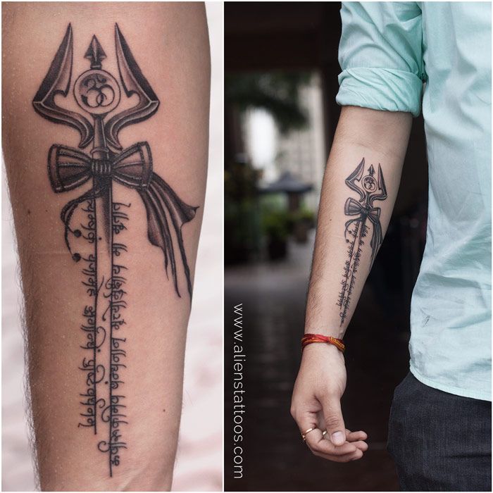 two pictures side by side, one with a cross and the other with words on it