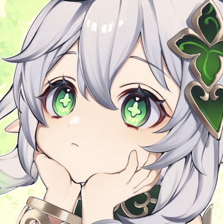 Genshin Impact Nahida Art, Nahida Genshin Icons, Nahida Cute, Nahida Art Genshin, Nahida Art, Nahida Pfp, Nahida Icon, Green Characters, Iconic Characters