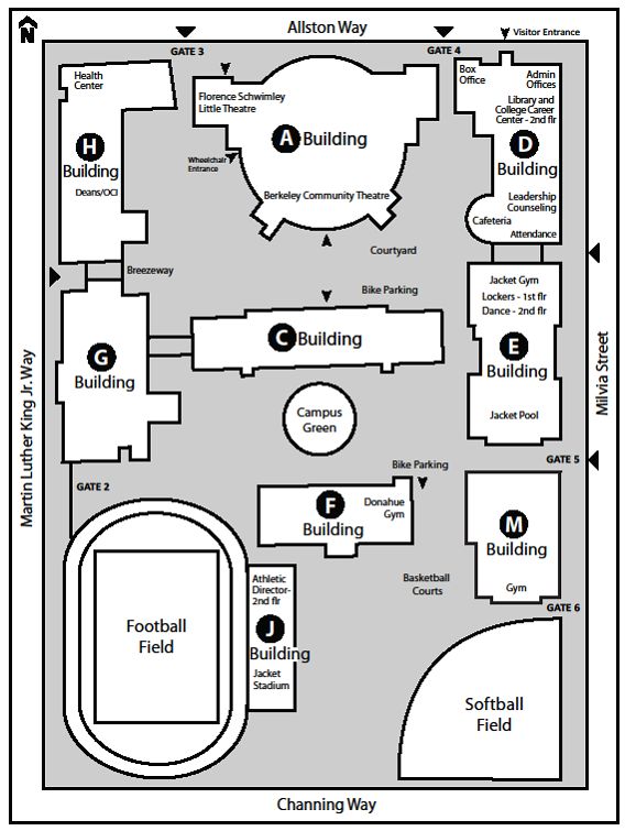 the floor plan for an art museum with several rooms and areas labeled in black on white