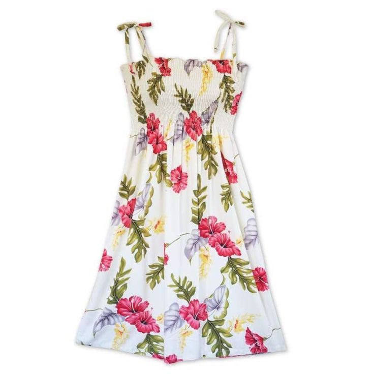 Always designed in Hawaii at Lavahut! Honeymoon Cream Moonkiss Hawaiian Dress  #sundress #floraldresses #hawaiianclothing #summerdress #tropicaldress #alohadress #madeinhawaii #hawaiiandress #lavahut #islanddress Strapless Beach Dress, Hawaiian Outfits, Aloha Dress, Hawaiian Dresses, Hawaiian Fabric, Island Dress, Hawaii Usa, Tropical Dress, Hawaiian Outfit