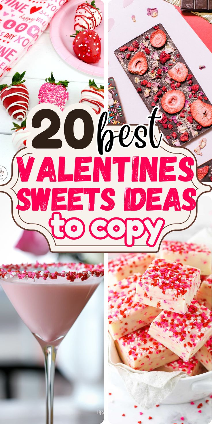 Indulge in love this Valentine’s Day with these delicious sweet treat ideas! 🍫💕 From easy homemade desserts to creative treat boards and gift boxes, these Valentine sweets are perfect for kids, him, or anyone you love. Discover simple recipes and fun ideas to make this holiday extra sweet. Click now for Valentine’s treats inspiration! Valentines Party Ideas For Adults Food, Easy Valentine Desserts For A Crowd, Valentines Sweets Ideas, Valentines Bakery Ideas, Valentines Treats To Sell, Valentine Dessert Table, Valentine’s Day Recipes, Treat Boards, Sweet Treat Ideas