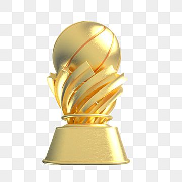 a golden trophy on a white background, with no image in the top right corner