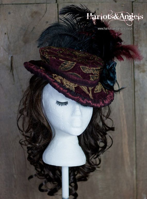 Susan. Ripper street Victorian Hat making by Harlotsandangels Steampunk Patterns, Ripper Street, Victorian Hats, Steampunk Hat, Hat Patterns To Sew, Style Steampunk, Steampunk Cosplay, Steampunk Accessories, Victorian Steampunk