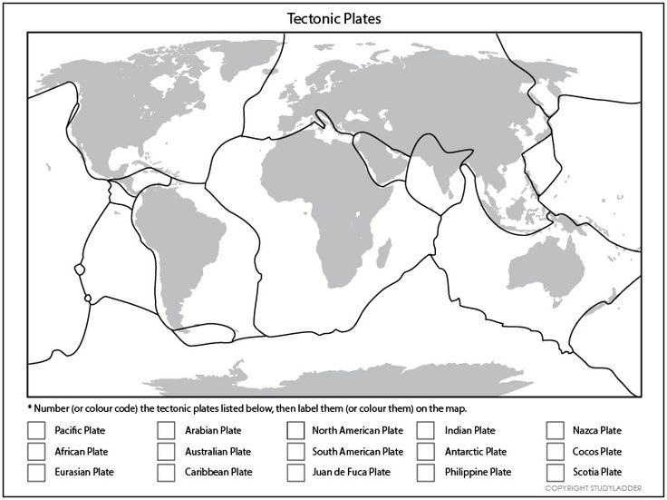 a map showing the location of different places in the world, including mountains and lakes