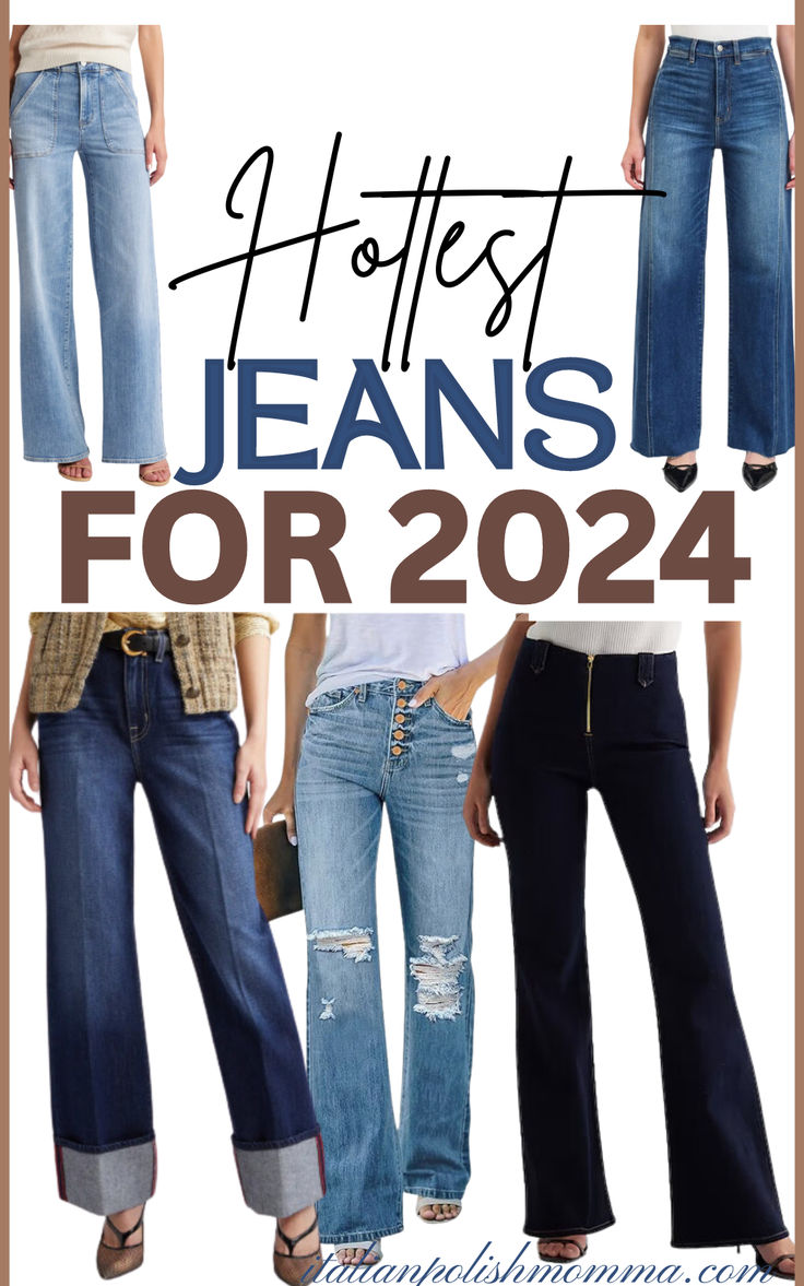 Denim trends 2024, jean trends for fall, hottest jeans for 2024, jeans trends for fall, best jeans for 2024, fall fashion How To Embellish Jeans, Trending Casual Outfits 2024, Popular Fashion Trends 2024, 2024 Fashion Trends Jeans, Trendy Winter Jeans, 2024 Jeans Outfit, Best Jeans For Women Over 40, Womens Winter Fashion Trends 2024, 2024 Jeans Trends For Women