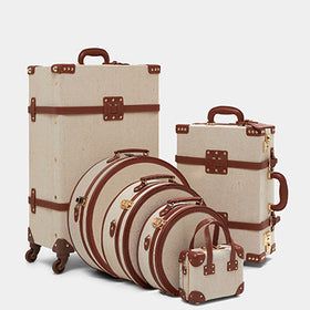 Luxury Suitcase, Steamline Luggage, Luxury Luggage, Leather Suitcase, Luggage Case, Vintage Luggage, The Editor, Hat Boxes, Hat Box