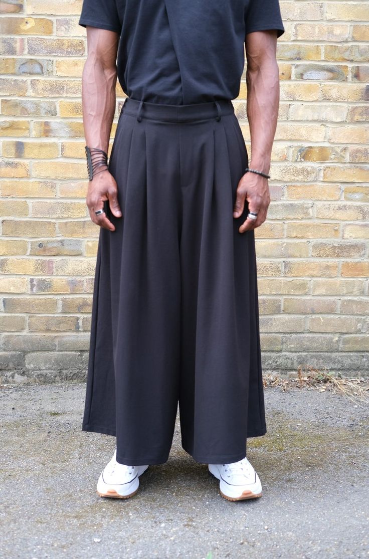 Back in Stock JUTSU 2.0 TROUSERS - Etsy Relaxed Fit Wide Leg Work Pants With Belt Loops, Baggy High-waisted Parachute Pants With Belt Loops, Baggy Wide-leg Pants For Work, Baggy Wide-leg Dress Pants For Workwear, Wide Leg Bottoms With Side Pockets, High-waisted Loose Fit Culottes With Pockets, Loosely Fitted High-waisted Culottes With Pockets, Loosely Fitted High-waisted Pants With Belt Loops, Wide Leg Relaxed Fit Harem Pants For Work