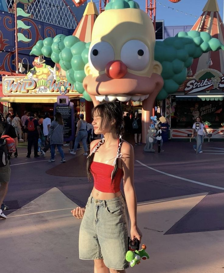 Outfit Amusement Parks, Cute Park Outfit, Aesthetic Theme Park Outfits, Theme Park Aesthetic Outfit, Theme Park Fits, Theme Park Fits Aesthetic, Universal Outfit Ideas Summer, Universal Studios Outfit Ideas Summer, Amusement Park Date Outfit