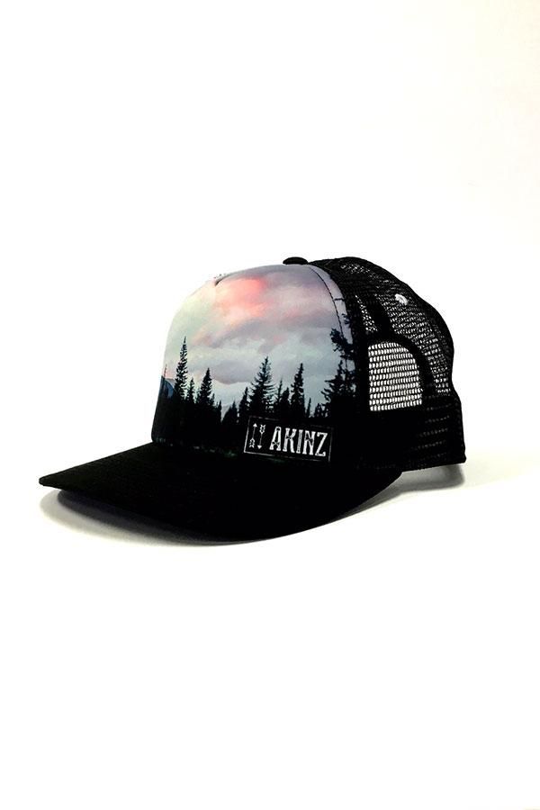 Get geared up to wander. Our classic wander baseball cap with treeline image from a Colorado hike. Sublimated full color print on front, black mesh back, adjustable snapback closure. Photo by the talented Brianne Janae Photography. Black Trucker Hat For Travel, Black Trucker Hat Baseball Cap For Travel, Breathable Flat Brim Trucker Hat For Outdoor, Black Baseball Cap For Camping, Black Snapback Hat For Hiking, Black Curved Bill Baseball Cap For Travel, Breathable Snapback Hat For Hiking, Breathable Flat Bill Trucker Hat For Outdoor Activities, Breathable Flat Bill Trucker Hat For Outdoor