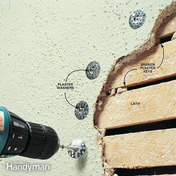 a drill is drilling holes in the wall