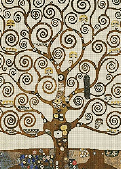 the tree of life by klimt schieler on wrapped canvas