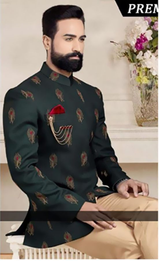 Indian Wedding Suits Men, Jodhpuri Suits, Jodhpuri Suits For Men, Groom Dress Men, Blazer Outfits Men, Mens Smart Casual Outfits, Gents Kurta Design, Gents Kurta, Dress Men