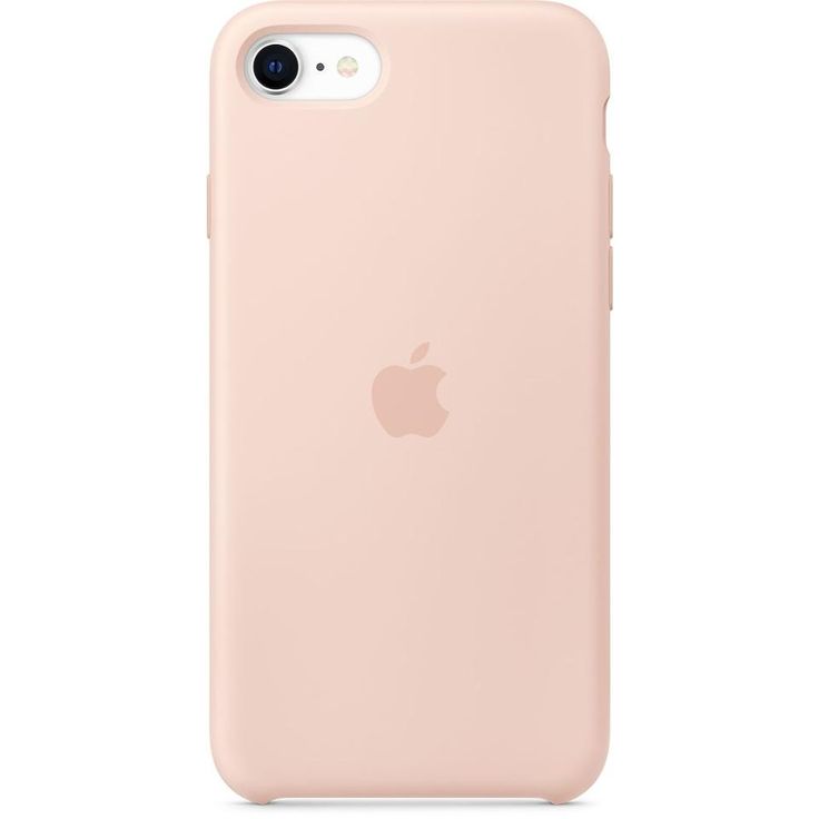 the back of an iphone case in pink, with its front and side facing up