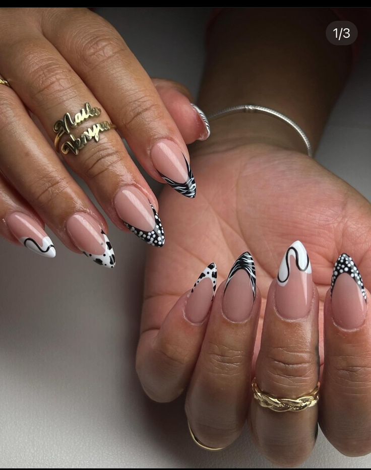 Black And White Nail, Black And White Nail Designs, Pumpkin Nails, Classy Acrylic Nails, White Nail Designs, White Nail, Fire Nails, Classy Nails, Pretty Acrylic Nails