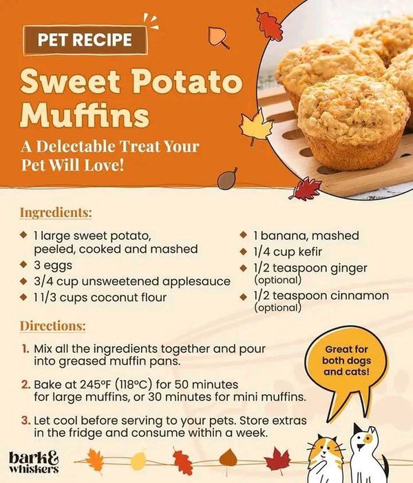 the recipe for sweet potato muffins is shown in this advertisement