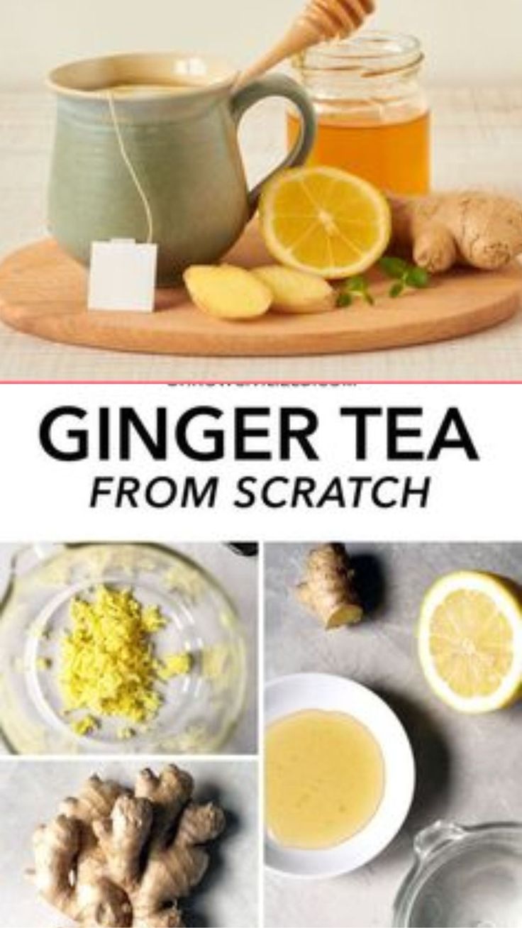 ginger tea from scratch recipe book