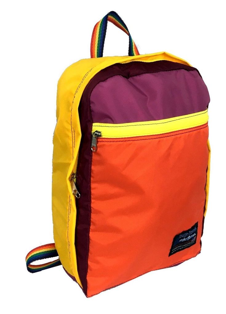 Tough Traveler | Made in USA | OTHELLO SIMPLE Backpack Retro Backpack With Adjustable Strap, Nylon Student Backpack, Nylon Satchel Backpack For Daily Use, Rectangular Nylon Backpack For Students, School Satchel Backpack In Nylon, School Nylon Satchel Backpack, Back To School Rectangular Backpack With Zipper, Rectangular Nylon Backpack For School, Functional Nylon Backpack For Study