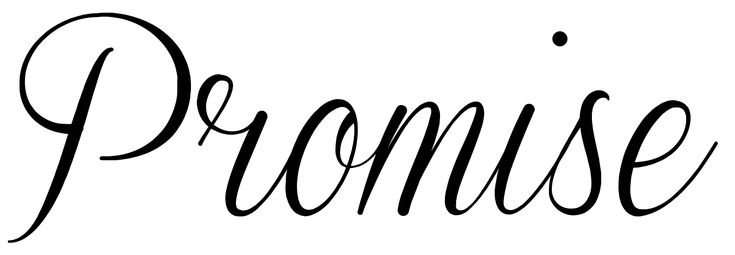 the word prom written in cursive writing on a white background with black ink