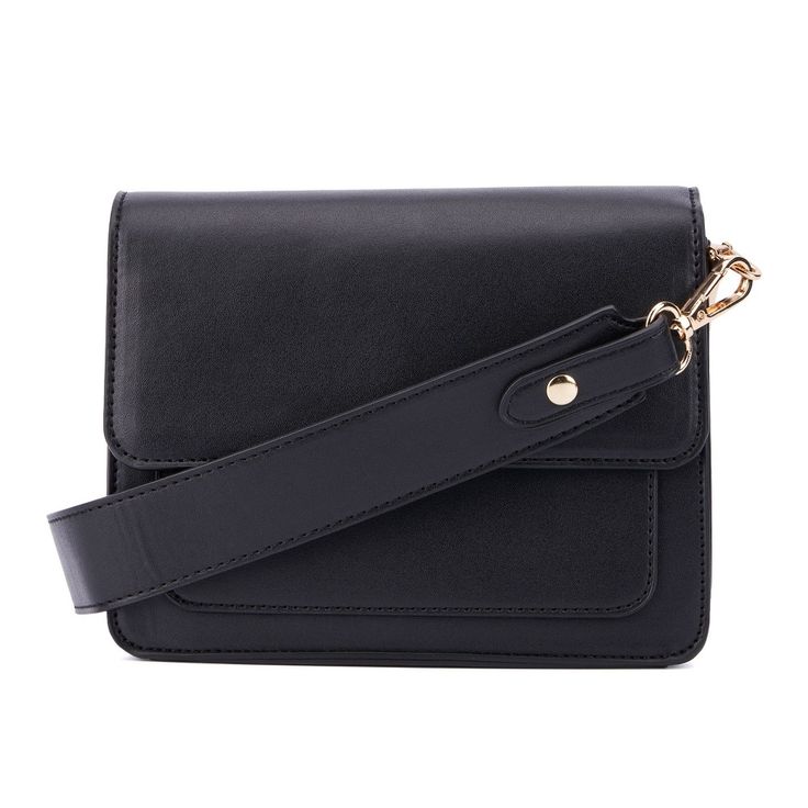 Our Ezri crossbody bag is the ideal size to fit all of your daily necessities. Big enough to carry your smart phone, wallet and make up. versatile enough to take it from your morning err ands to your date nights. Rectangular Belt Bag With Adjustable Strap For Daily Use, Rectangular Black Bag Strap, Classic Crossbody Shoulder Bag With Cell Phone Pocket, Rectangular Bag Strap With Cell Phone Pocket For On-the-go, Versatile Flap Shoulder Bag With Mobile Phone Holder, Black Rectangular Bag Strap For Daily Use, Chic Crossbody Mobile Phone Bag Strap, Crossbody Mobile Phone Box Bag, Everyday Black Phone Bag With Detachable Strap