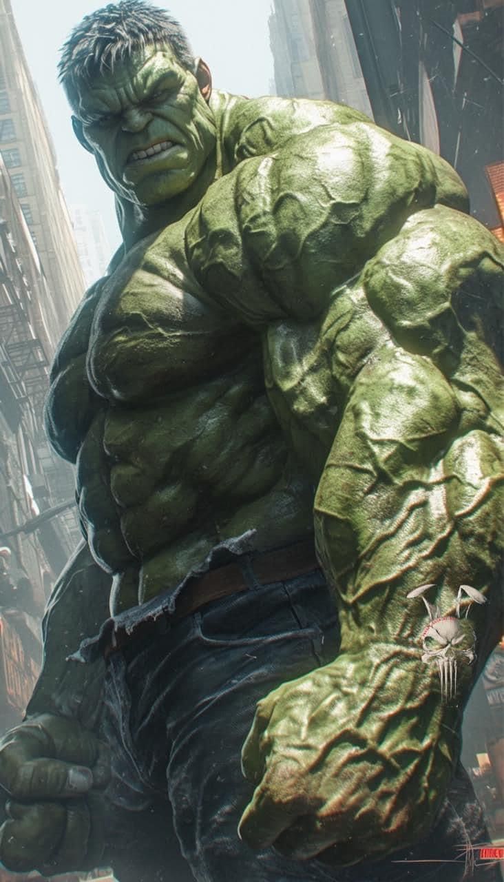 the incredible hulk in avengers age of ulhance, with his hands on his hips