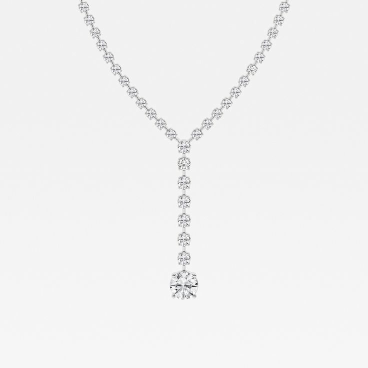 Tennis Necklace, Badgley Mischka, Every Woman, Lab Grown, Lab Grown Diamonds, Tennis, Lab, White Gold, Beauty