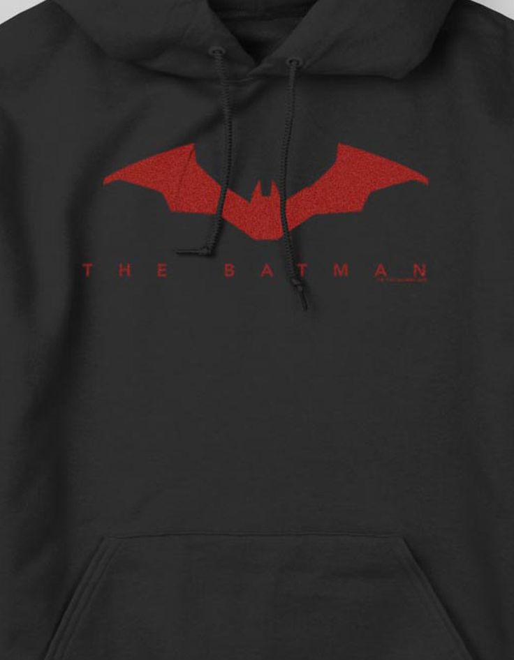 Never Fear The Villains Of Gotham City In This Officially Licensed Dc Comics The Batman Apparel! 50% Cotton, 50% Polyester. Machine Washable. Printed In The U.s.a.this Item Is Unisex Fit And Sizing. Red Hood Dc, Batman Hoodie, Batman Art, The Batman, Red Hood, Red Logo, Gotham City, Gotham, Black Hoodie