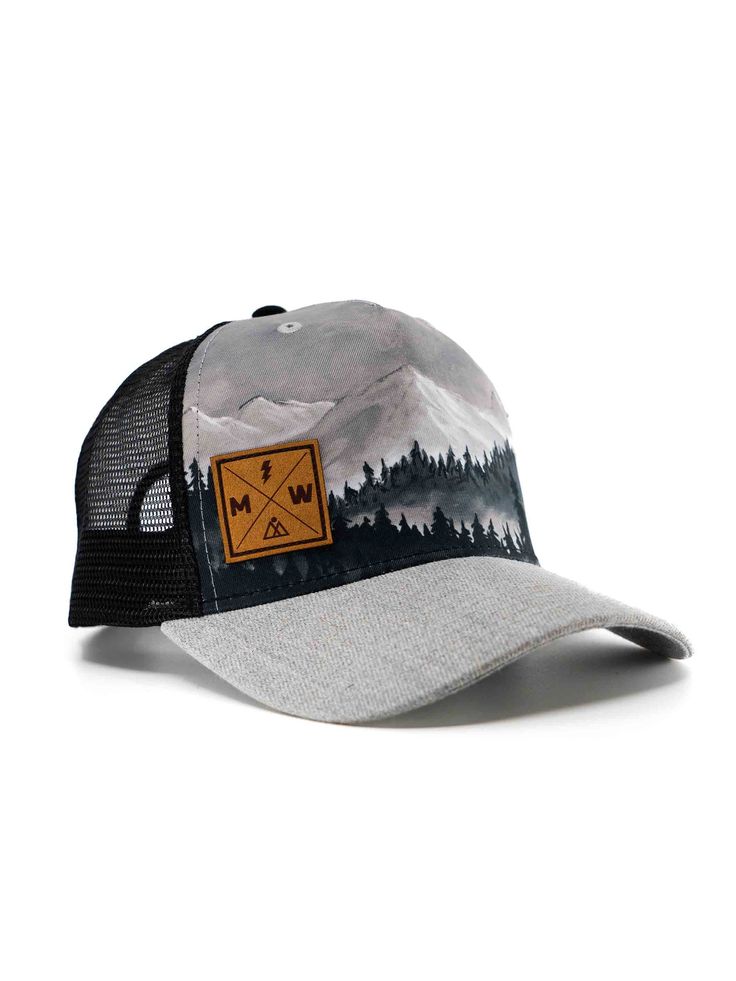 With our Powered By Nature Design and Locale's Durable Denali build, this hat is 100% adventure ready. Adjustable, open back closure. One Size Adjustable Open back Slight Curved Brim Leather Patch 47% Cotton / 25% Polyester / 28% Nylon Care: Hand Wash Only Adjustable Winter Adventure Hat, Curved Brim Trucker Hat For Travel, Trucker Hat With Curved Brim For Travel, Trucker Style Hat With Curved Brim For Travel, Adjustable Baseball Sun Hat For Outdoor Activities, Lightweight 5-panel Trucker Hat, Black Wide Brim Hat For Hiking, Lightweight Casual Hiking Hats, Trucker Snapback Hat With Curved Brim For Travel