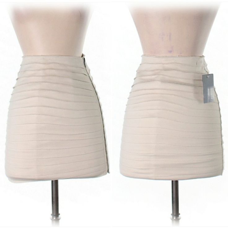 Nwt. 23" Waist (Unstretched), 14" Long. All Pictures Are Of The Actual Item You Will Receive. Smoke Free Home. Spring Mini Skirt Fitted, Spring Mini Fitted Skirt, Stretch Lined Skirt For Club, Elegant Beige Fitted Skort, Elegant Fitted Beige Skort, Elegant Beige Party Skort, Stretch Pleated Club Skirt, Beige Stretch Mini Skirt For Party, Spring Club Skort With Stretch