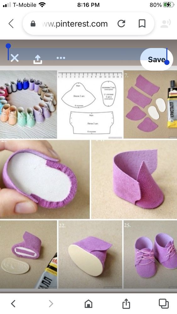 the steps to make an origami shoe are shown in this screenshote