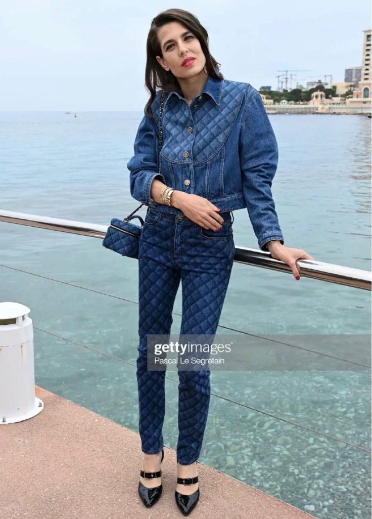 Designer Clothes Women, The Met Gala 2023, Chanel Fashion Week, Cowboy Coat, Gala Gonzalez, Parisian Women, Princess Caroline Of Monaco, Carine Roitfeld, Charlene Of Monaco