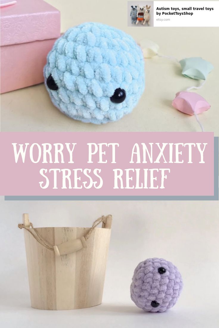 Worry Pet Crochet Pattern, Crochet Worry Pet Free Pattern, Worry Pets Diy, Fidget Toy Crochet, Crochet Figit Toys, Crochet Worry Pet, Crochet Fidget Toys, Fidget Diy, Fidgets Diy