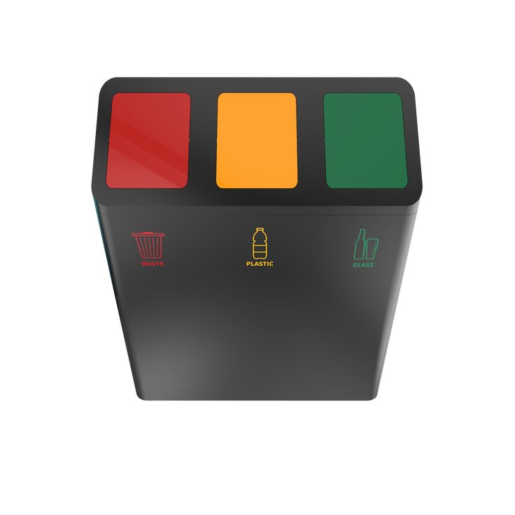 a black box with different colored buttons and symbols on the front, including an orange red green yellow and blue button