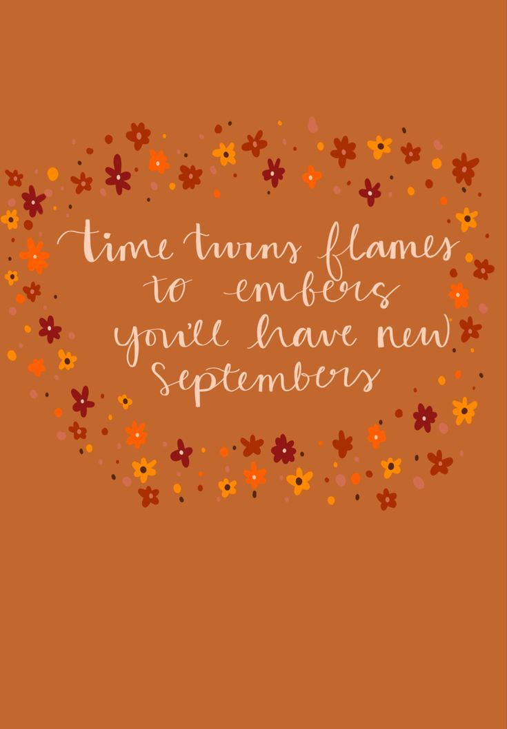 the words time turns flames to enaffies you're brave new members