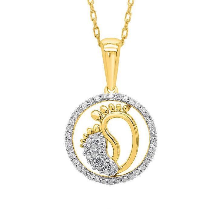 Cherish these moments with this 1/6 carat T.W. diamond Mom and Baby step circle pendant necklace. Click on this JEWELRY & WATCHES GUIDE to learn about fit, styles, materials and more! Cherish these moments with this 1/6 carat T.W. diamond Mom and Baby step circle pendant necklace. Click on this JEWELRY & WATCHES GUIDE to learn about fit, styles, materials and more! FEATURES Chain length: 18 in. Chain type: cable Metal: sterling silver Plating: 14k gold, rhodium Finish: polished Packaging: boxed Mother's Day Round Yellow Gold Birthstone Necklace, Round Cubic Zirconia Jewelry For Birthdays, Birthday Jewelry With Round Cubic Zirconia, Diamond White Jewelry With Birthstone, Round Cubic Zirconia Jewelry For Birthday, Cubic Zirconia Round Jewelry For Birthday, Mother's Day Yellow Gold Necklace With Brilliant Cut, Mother's Day White Gold Round Birthstone Necklace, White Gold Round Birthstone Necklace For Mother's Day