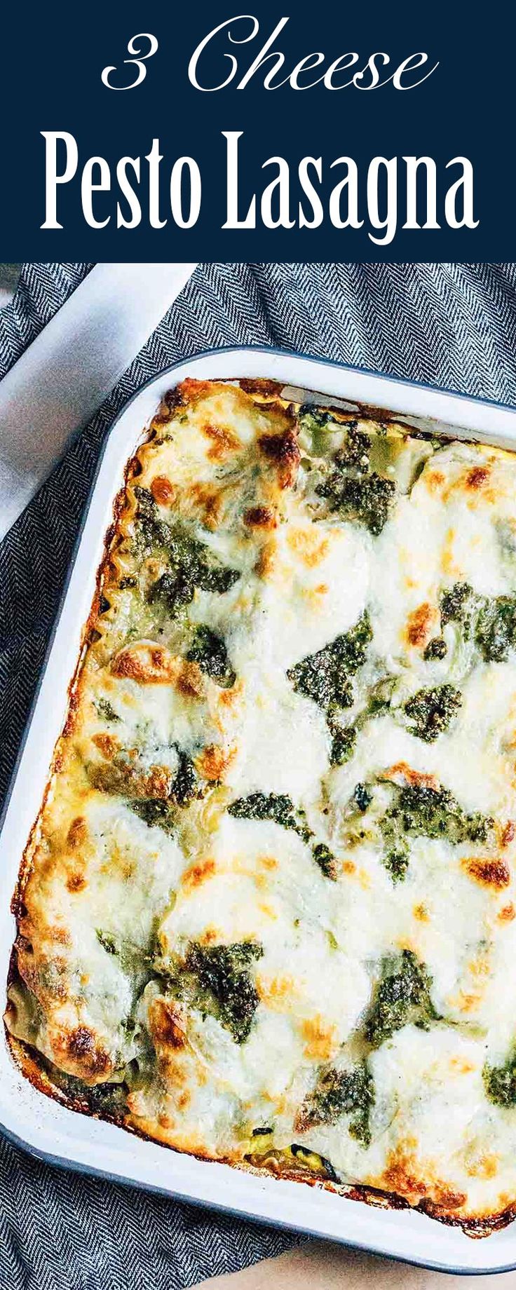 a casserole dish with cheese and broccoli in it on a table