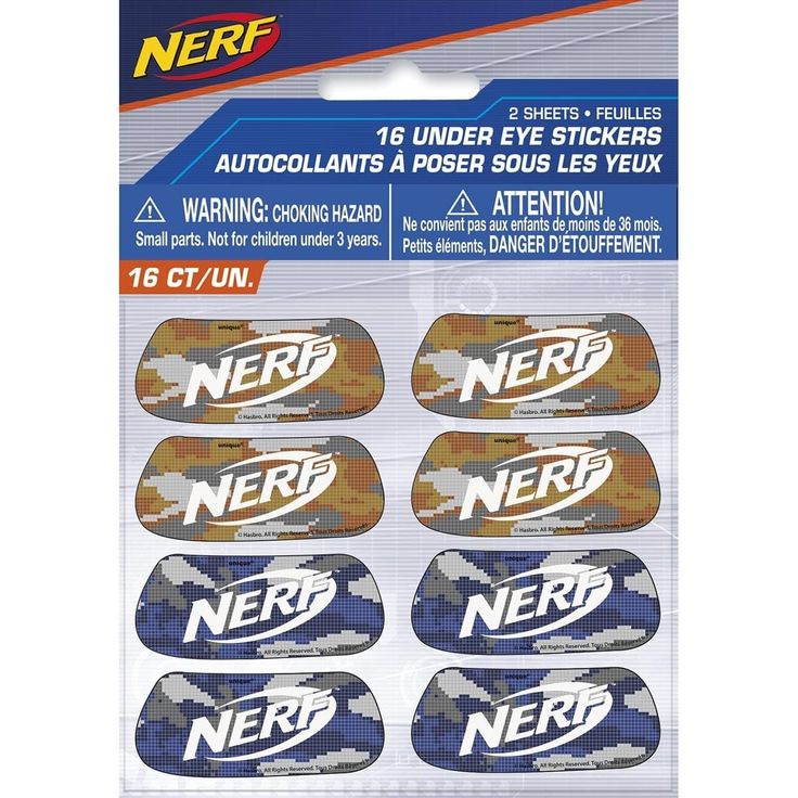 Buy Kids Birthday Nerf stickers, 16 per package sold at Party Expert Nerf Cake, Fun Party Ideas, Nerf Birthday Party, Nerf Party, Party Eyes, Party Expert, Unique Party Favors, Eye Stickers, 10th Birthday Parties