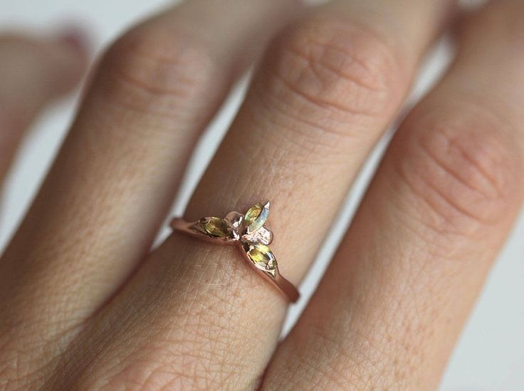 Gemstone Ring, Three Stone Ring Birthstones Ring, Engagements Rings, Marquise Sapphire, Yellow Sapphire Ring, Yellow Ring, Ring Three Stone, Yellow Sapphire Rings, Flawless Diamond, Ring Marquise