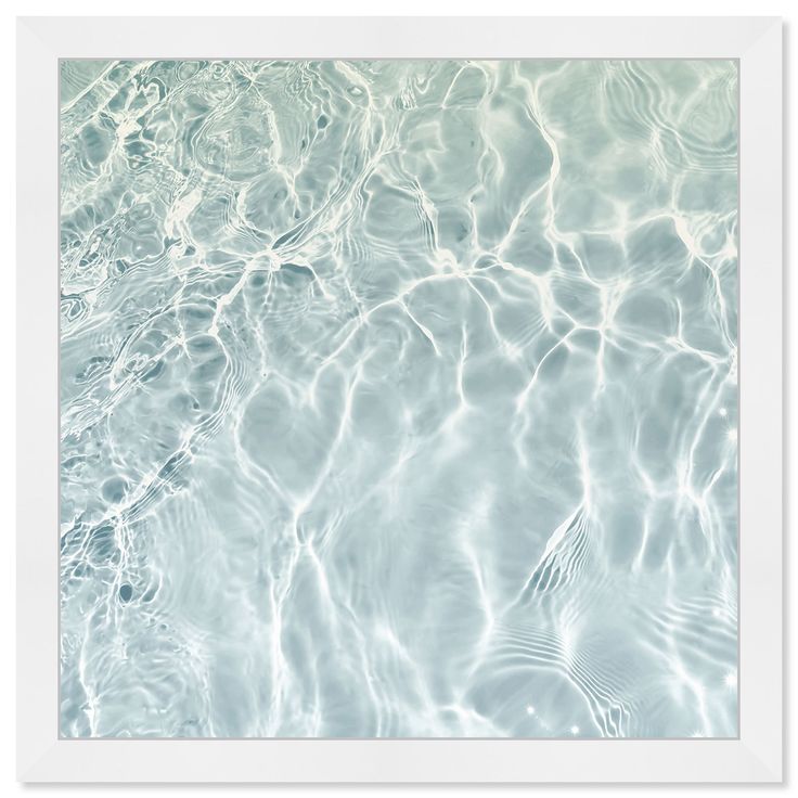 an abstract photograph of water in a pool