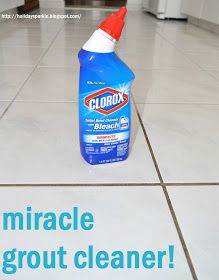 a close up of a bottle of cleaner on a tile floor with the words cloror