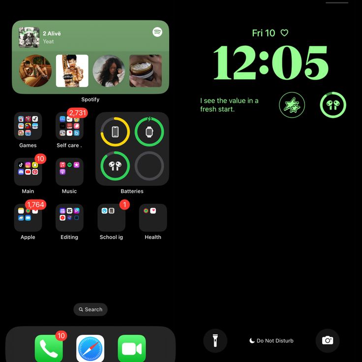 an iphone screen showing the time and icons