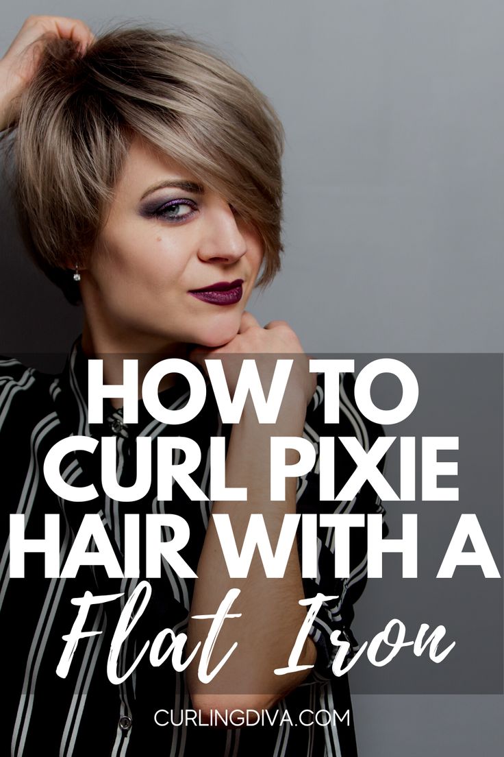 Curl Pixie Hair, Flat Iron Short Hair, Fixing Short Hair, Curled Pixie Cut, Curled Pixie, Kaley Cuoco Short Hair, Really Short Hair, How To Curl Short Hair, Short Hair Pixie Cuts