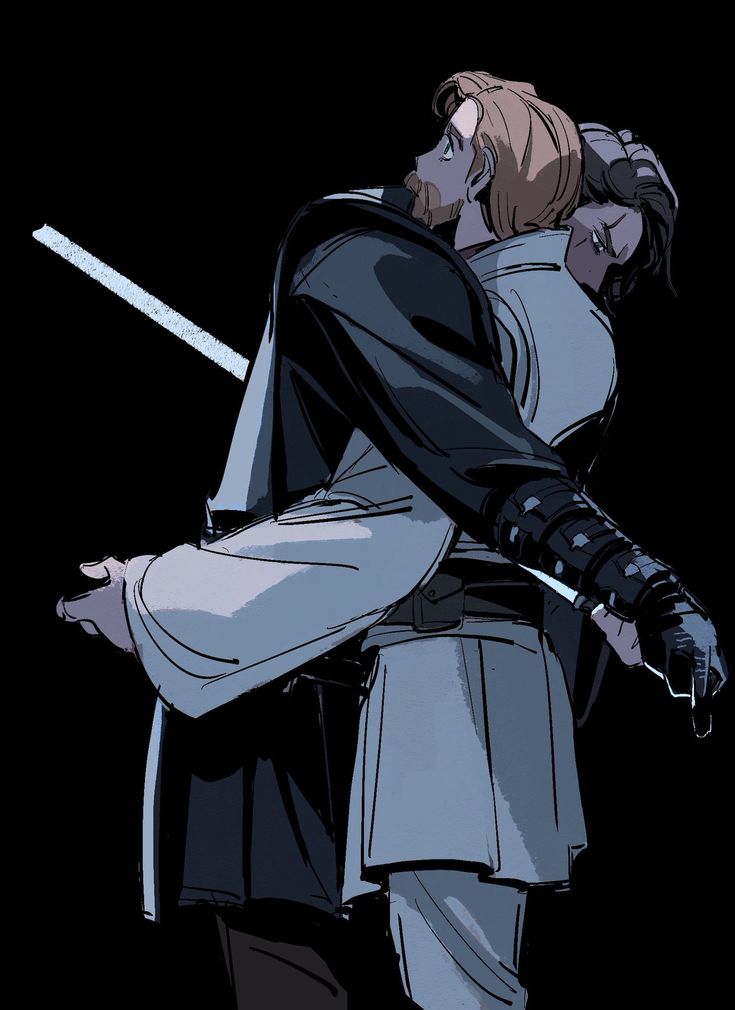 Anakin X Obi Wan, Anakin Obi Wan, Star Wars Fanart, Star Wars Anakin, Star Wars Comics, Stars Wars, Star Wars Clone, Star Wars Fan Art, Star Wars Fandom