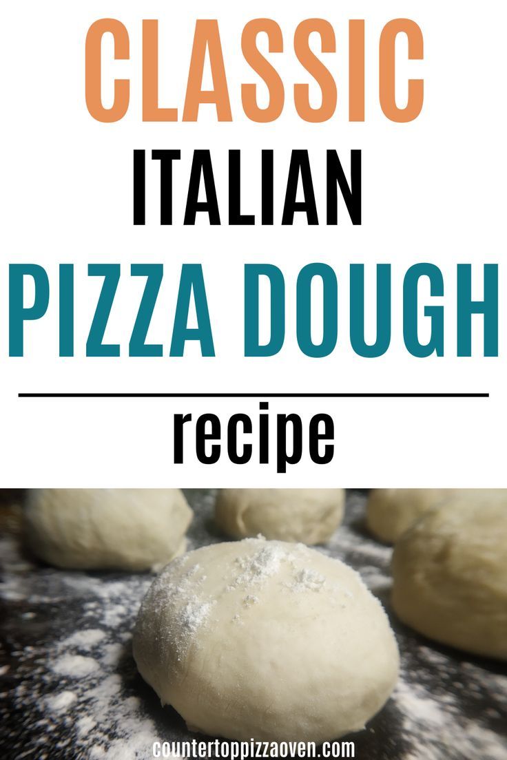 the classic italian pizza dough recipe is ready to be made in minutes and it's so delicious