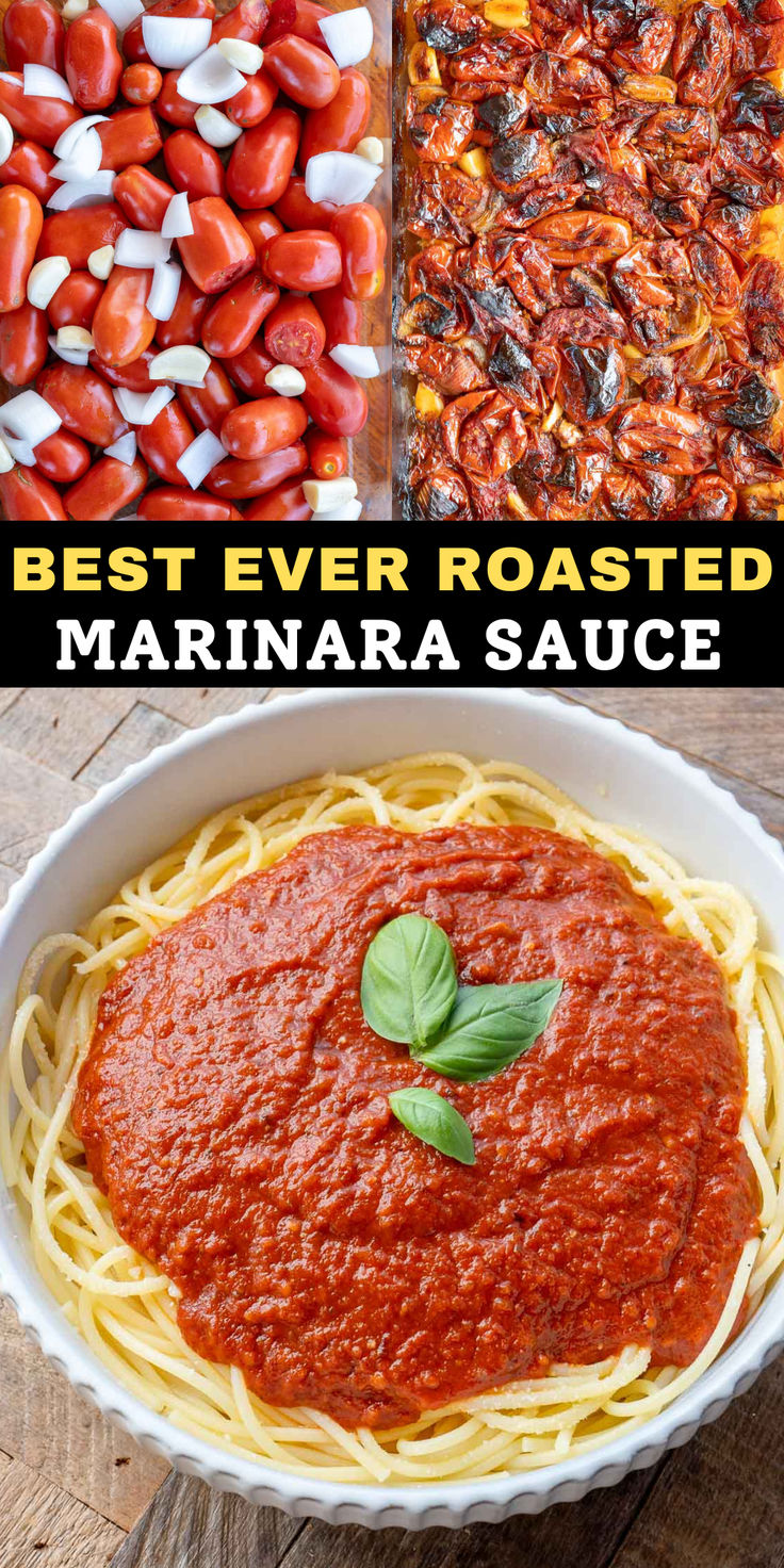 the best ever roasted marinara sauce recipe