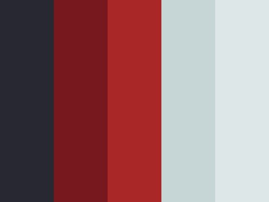 an image of a red and black color scheme with white, gray, and blue colors