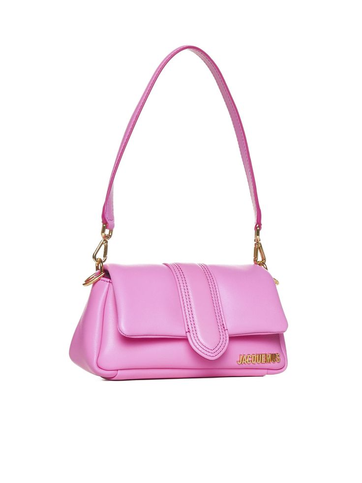 100% Lambskin Pink Leather Baguette Bag With Removable Pouch, Leather Baguette Flap Bag For Evening, Pink Leather Flap Bag With Gold-tone Hardware, Pink Baguette Bag With Gold-tone Hardware For Evening, Pink Evening Baguette Bag With Gold-tone Hardware, Chic Pink Textured Leather Shoulder Bag, Pink Leather Baguette Bag With Adjustable Strap, Formal Pink Leather Baguette Bag, Pink Soft Leather Evening Shoulder Bag