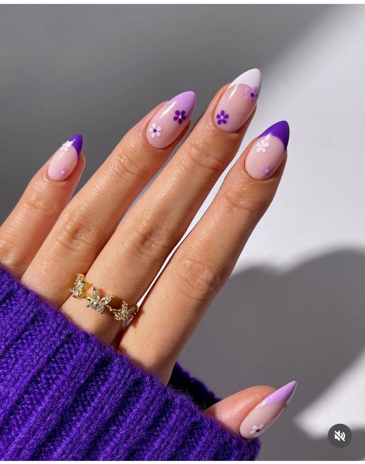 Summer Vacation Nails, Nail Art For Girls, Violet Nails, Nail Goals, Purple Nail Designs, Casual Nails, Cute Summer Nails, Vacation Nails, Purple Nails